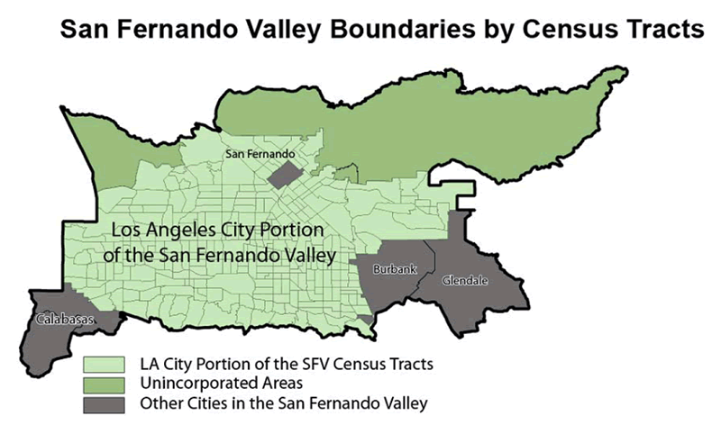 SFV CCD Census County Division